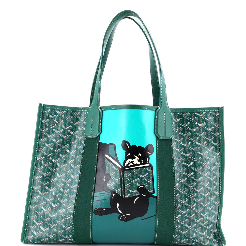 Goyard MM Villette Tote Printed Coated Canvas - Picture 1 of 5